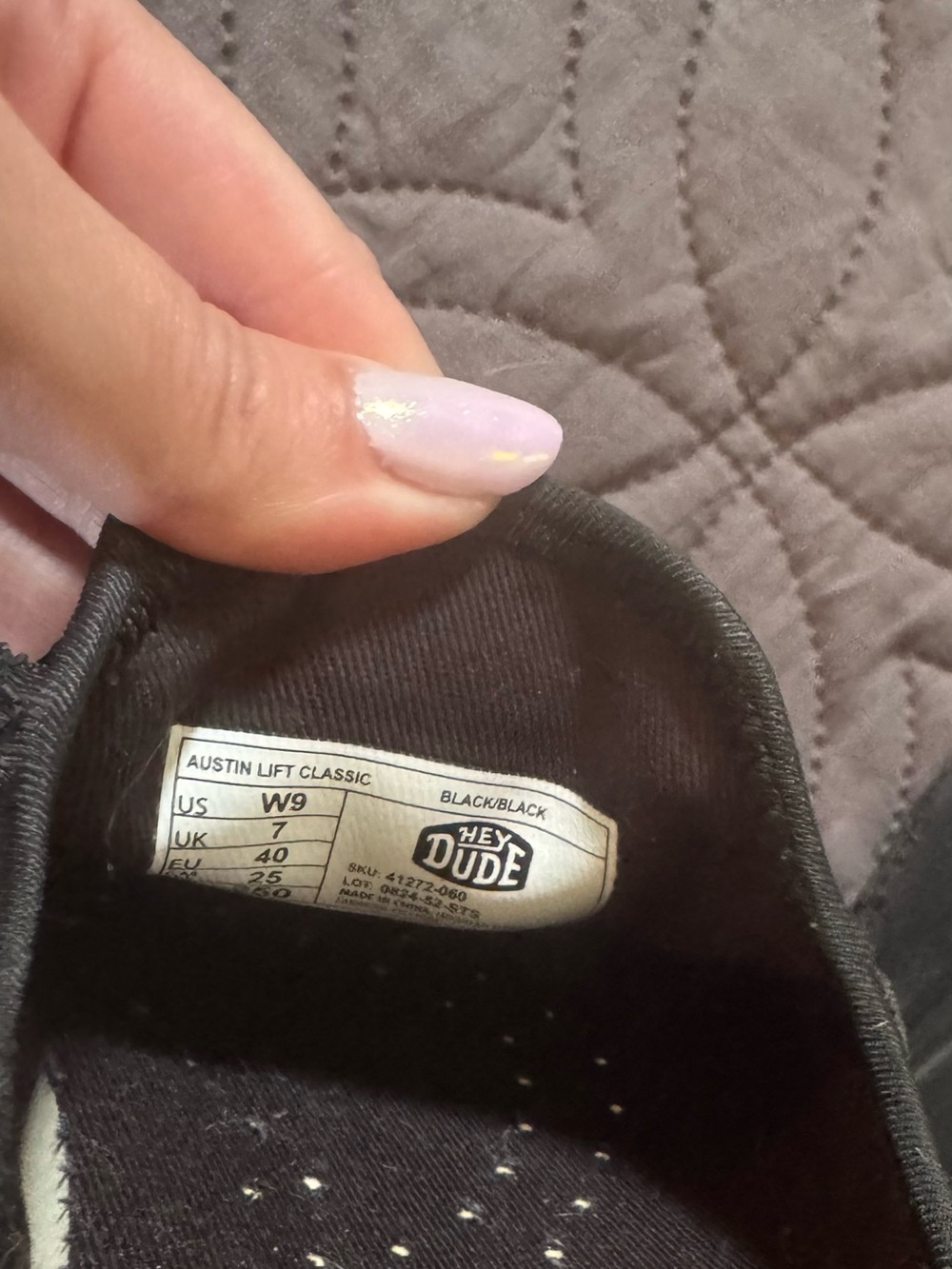 Hey Dude Women's Black Slip-On Mules - Picture 5 of 5